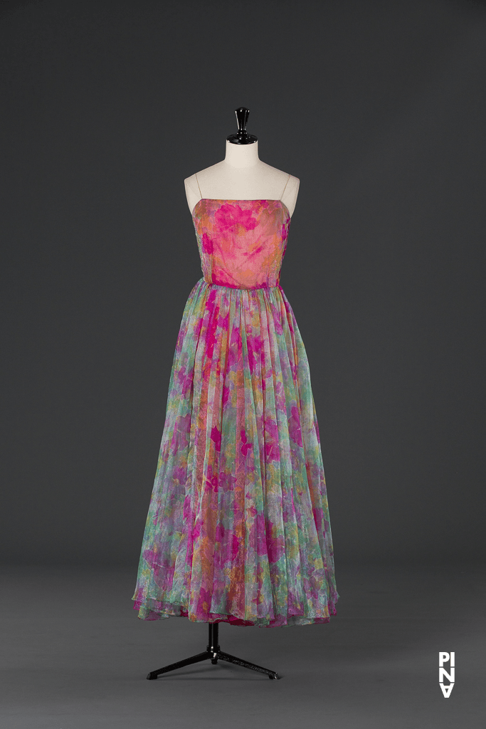 Long dress worn by Nazareth Panadero in “For the Children of Yesterday, Today and Tomorrow” by Pina Bausch