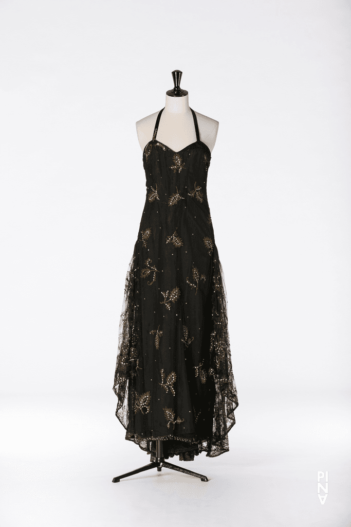Long dress worn by Quincella Swyningan in “Palermo Palermo” by Pina Bausch