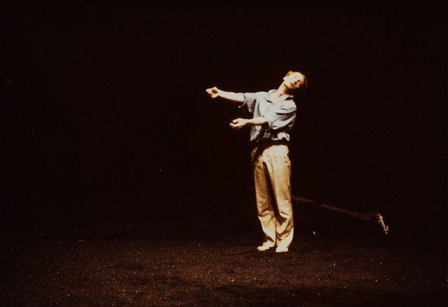 Dominique Mercy in “Ein Trauerspiel” by Pina Bausch at Schauspielhaus Wuppertal, season 1993/94