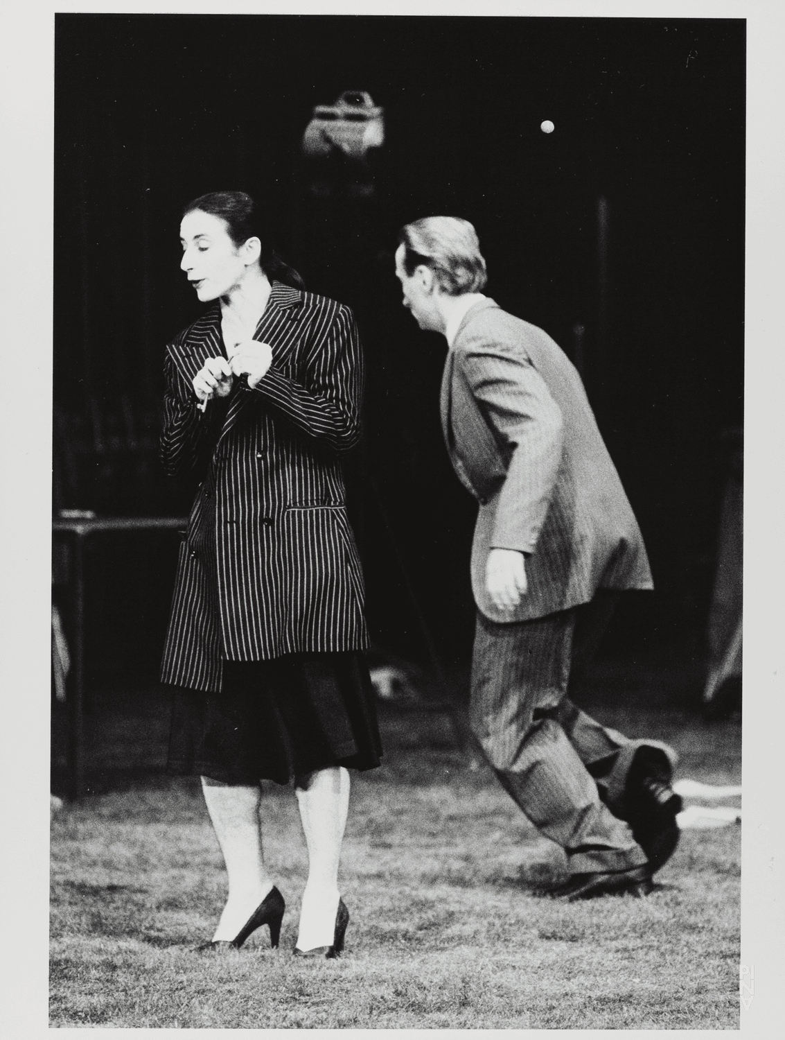 Dominique Mercy and Beatrice Libonati in “1980 – A Piece by Pina Bausch” by Pina Bausch