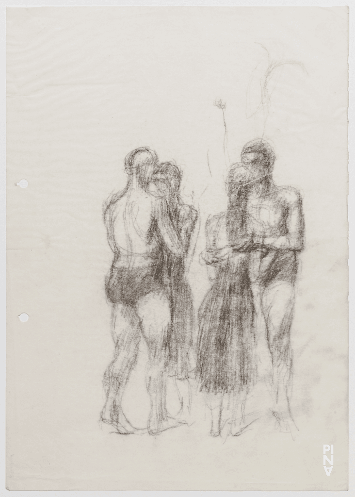 Zeichnung:  Rolf Borzik © Pina Bausch Foundation