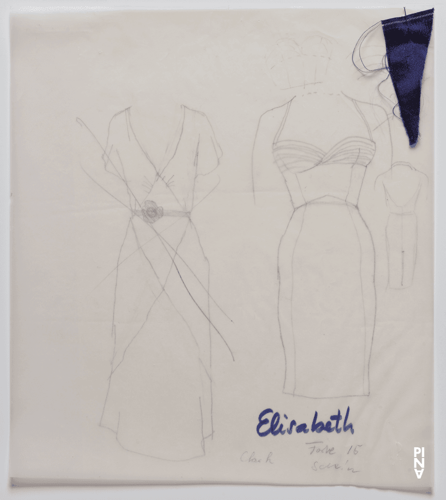 Drawing: Rolf Borzik © Pina Bausch Foundation