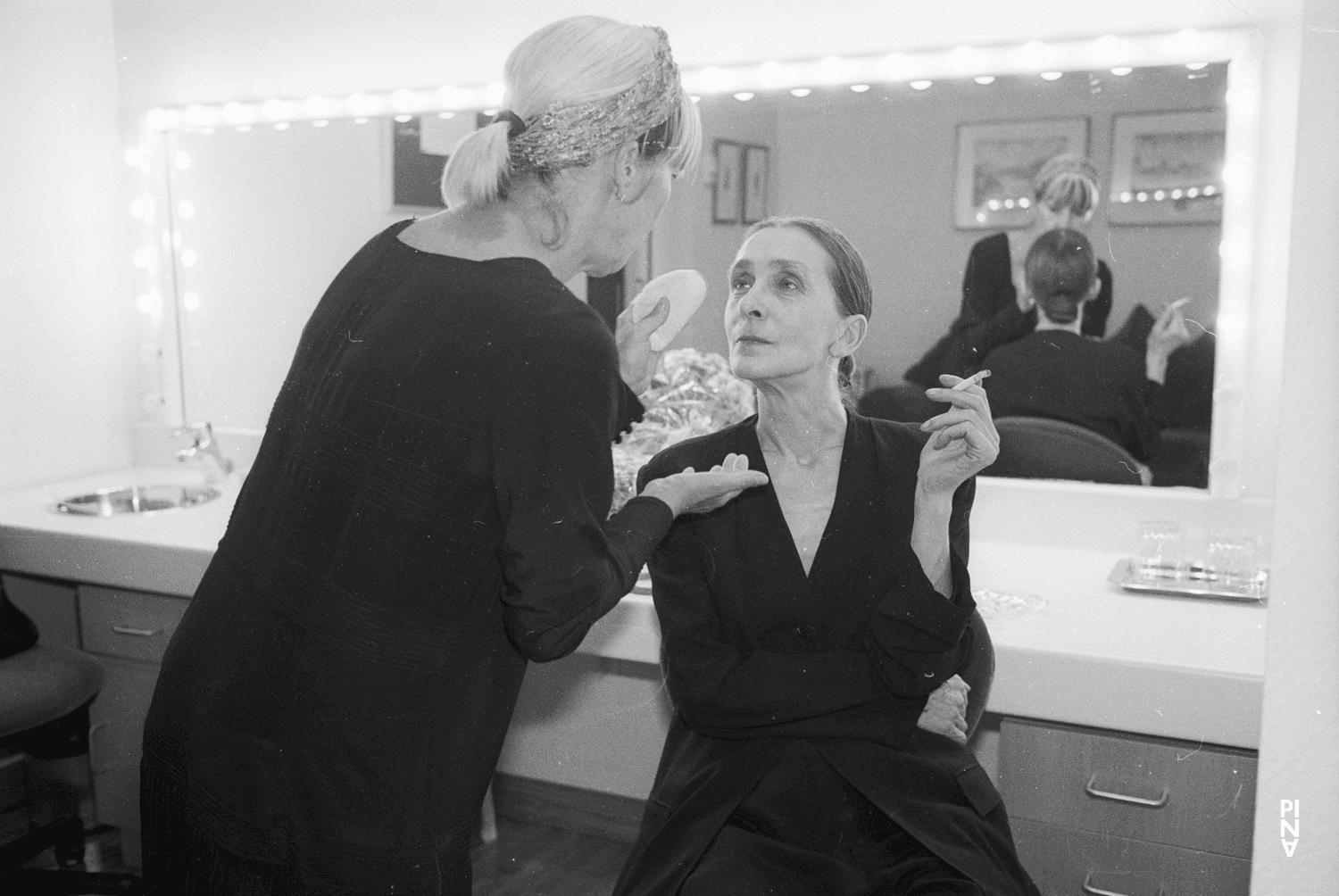 Photograph of Marion Cito and Pina Bausch