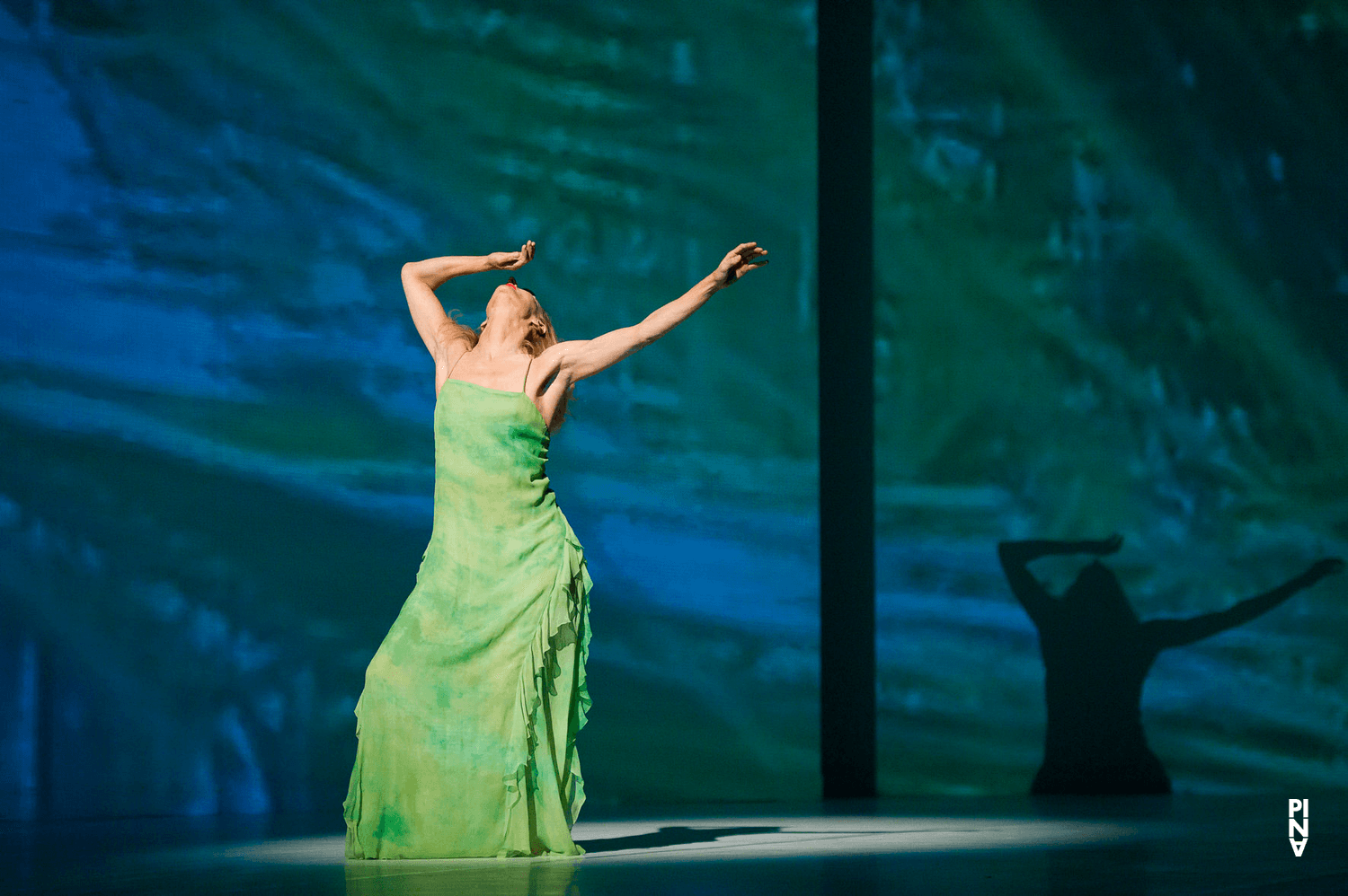 Julie Shanahan in “Água” by Pina Bausch with Tanztheater Wuppertal at Opernhaus Wuppertal (Germany), Nov. 18, 2010