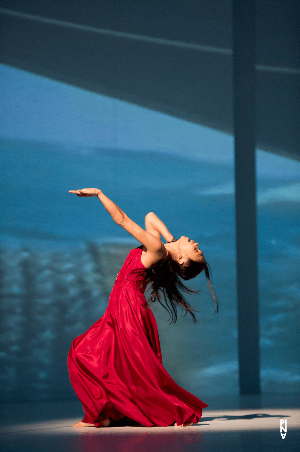 Ditta Miranda Jasjfi in “Água” by Pina Bausch with Tanztheater Wuppertal at Opernhaus Wuppertal (Germany), Nov. 18, 2010