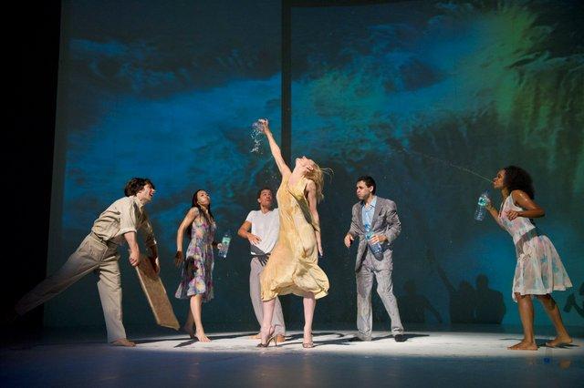 “Água” by Pina Bausch with Tanztheater Wuppertal at Opernhaus Wuppertal (Germany), Nov. 18, 2010