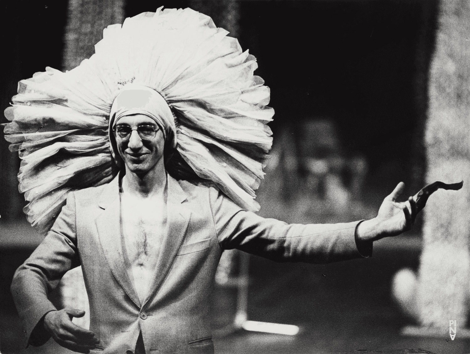 Jean Laurent Sasportes in „Ahnen“ von Pina Bausch
