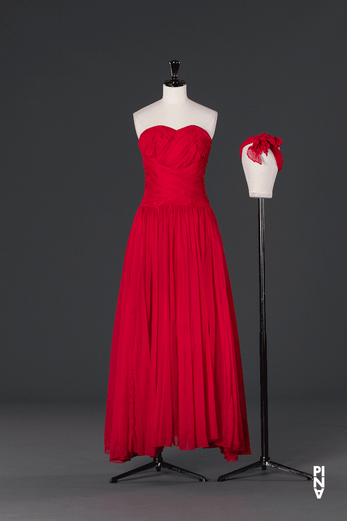 Long dress worn by Josephine Ann Endicott in “Ahnen” by Pina Bausch