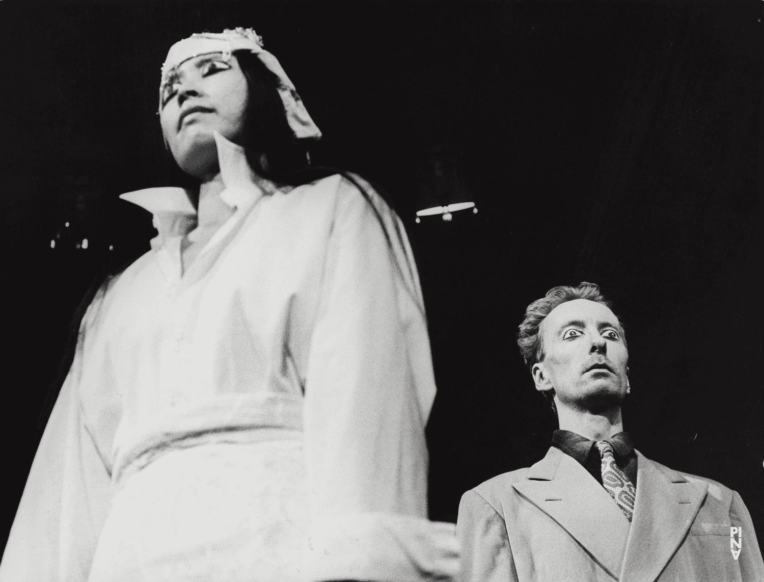 Kyomi Ichida and Dominique Mercy in “Ahnen” by Pina Bausch