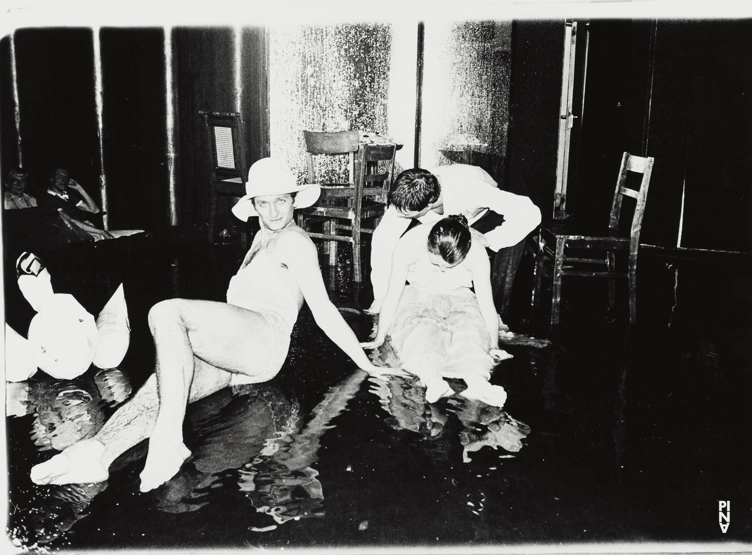 Josephine Ann Endicott, Jan Minařík and Ed Kortlandt in “Arien” by Pina Bausch