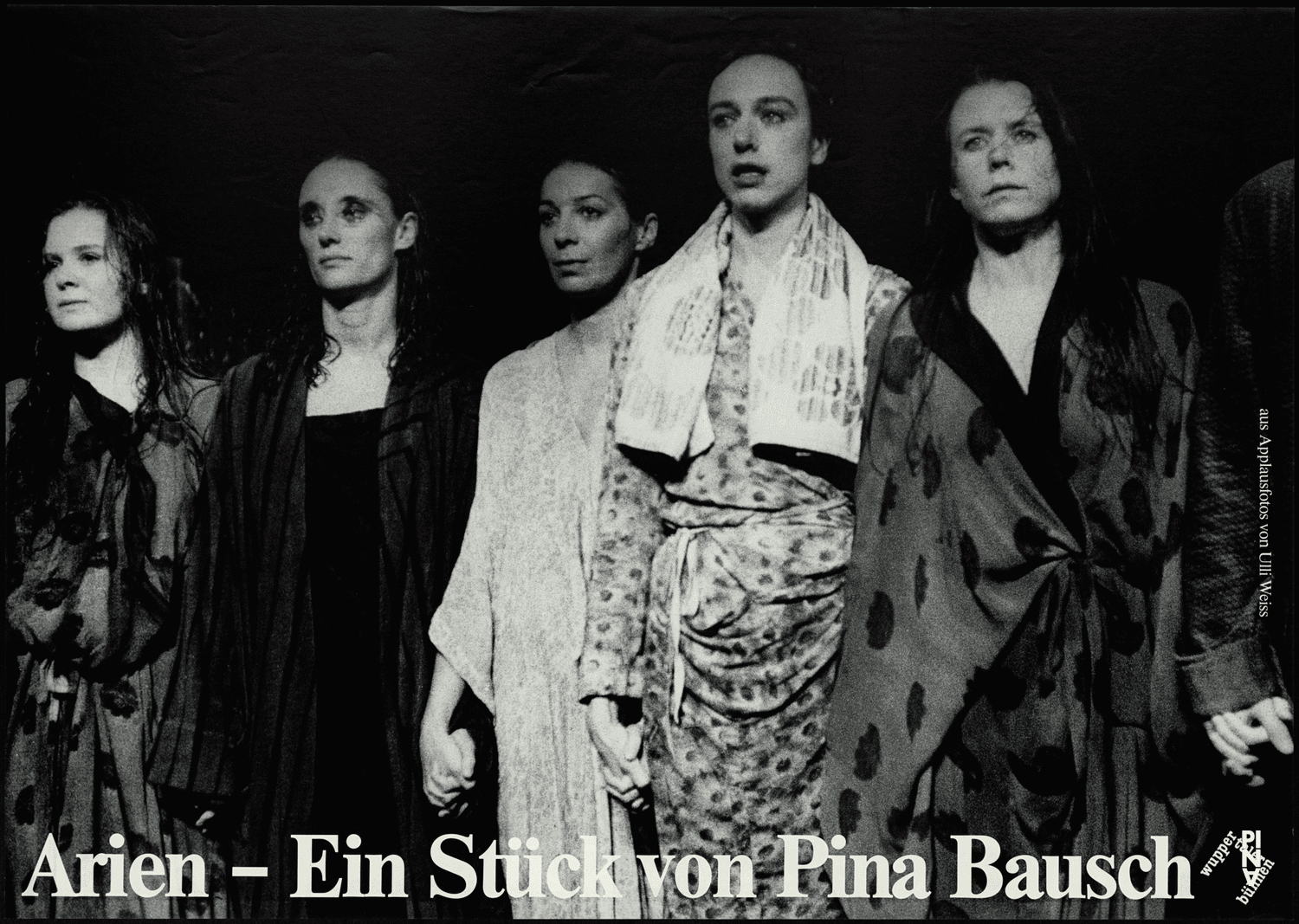 Poster for “Arien” by Pina Bausch