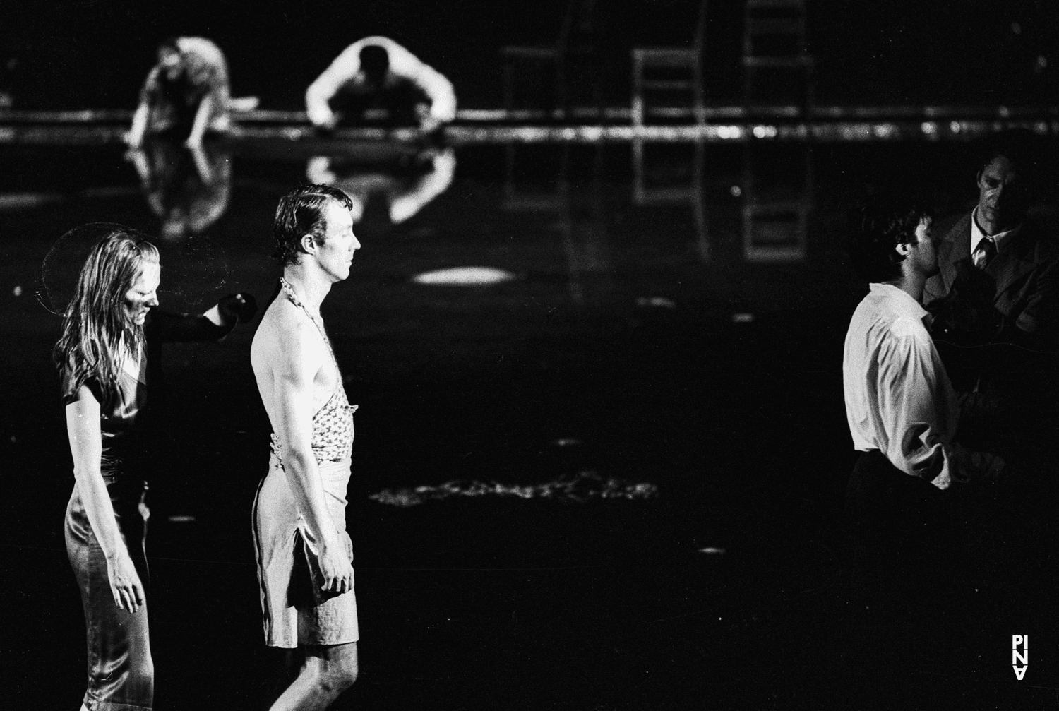 John Giffin et Silvia Kesselheim dans « Arien » de Pina Bausch, saison 1977/78