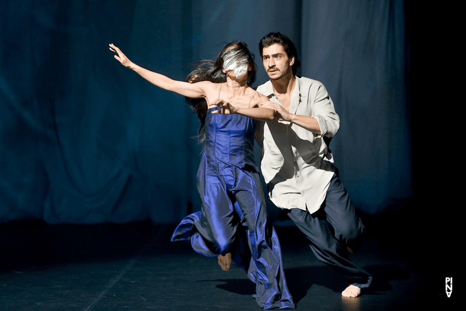 „Bamboo Blues“ von Pina Bausch mit Tanztheater Wuppertal im Théâtre de la Ville Paris (Frankreich), 15. Juni 2008