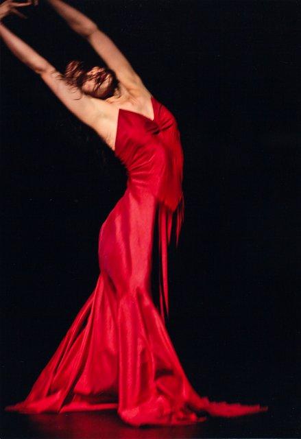 Clémentine Deluy dans « Bamboo Blues » de Pina Bausch, saison 2006/07