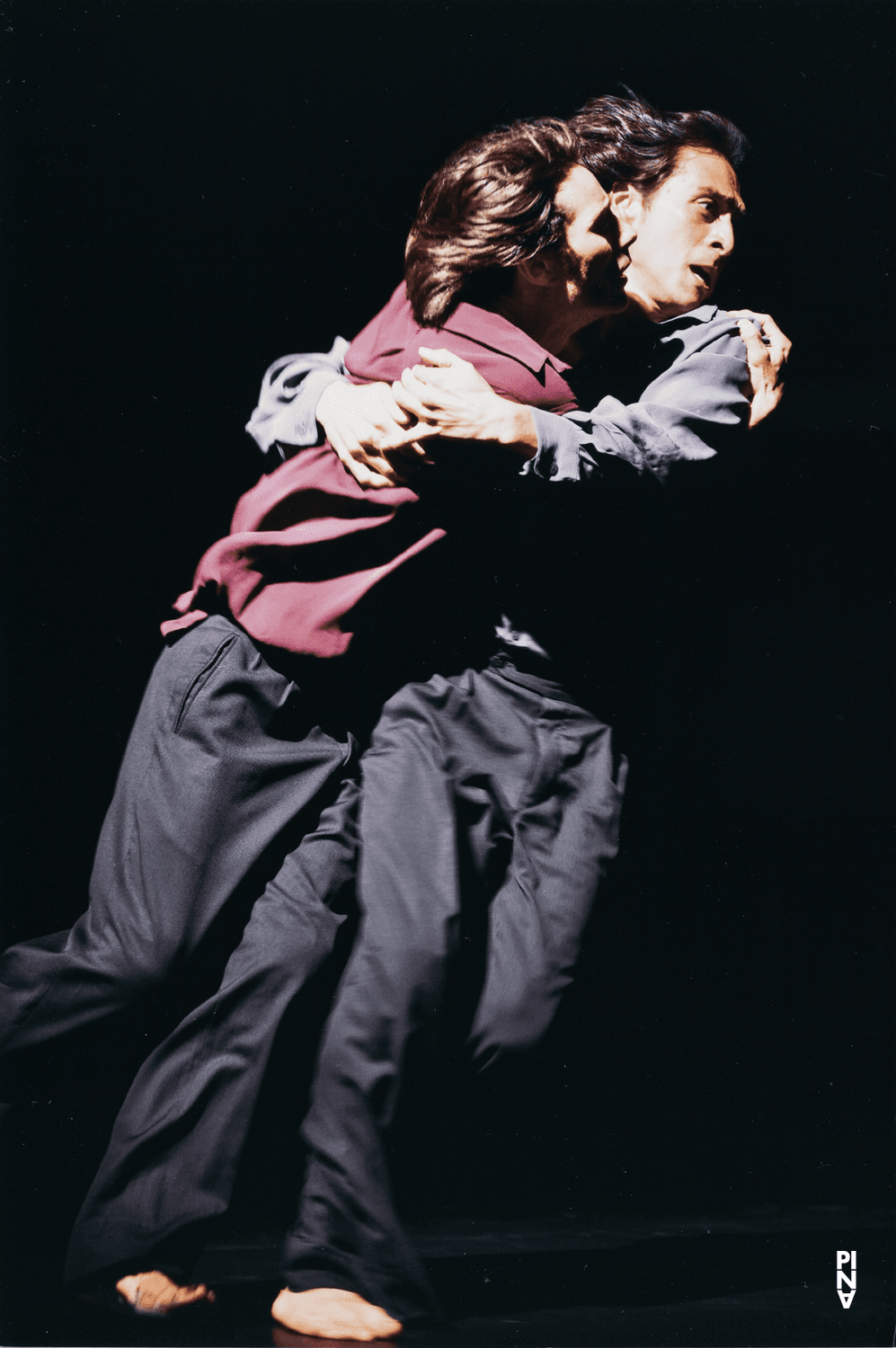 Rainer Behr and Eddie Martinez in “Bamboo Blues” by Pina Bausch, season 2006/07