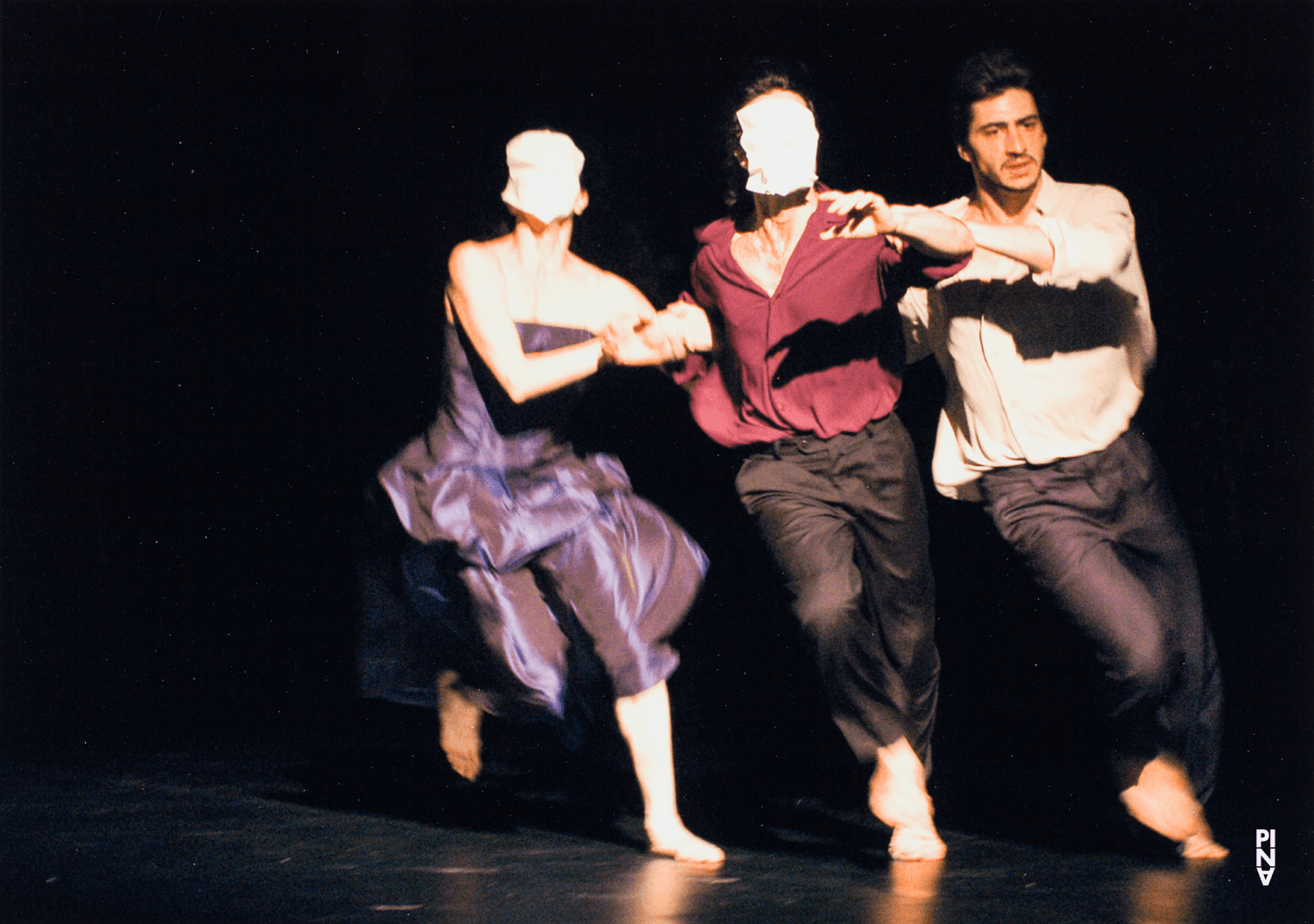 Ruth Amarante, Rainer Behr and Damiano Ottavio Bigi in “Bamboo Blues” by Pina Bausch