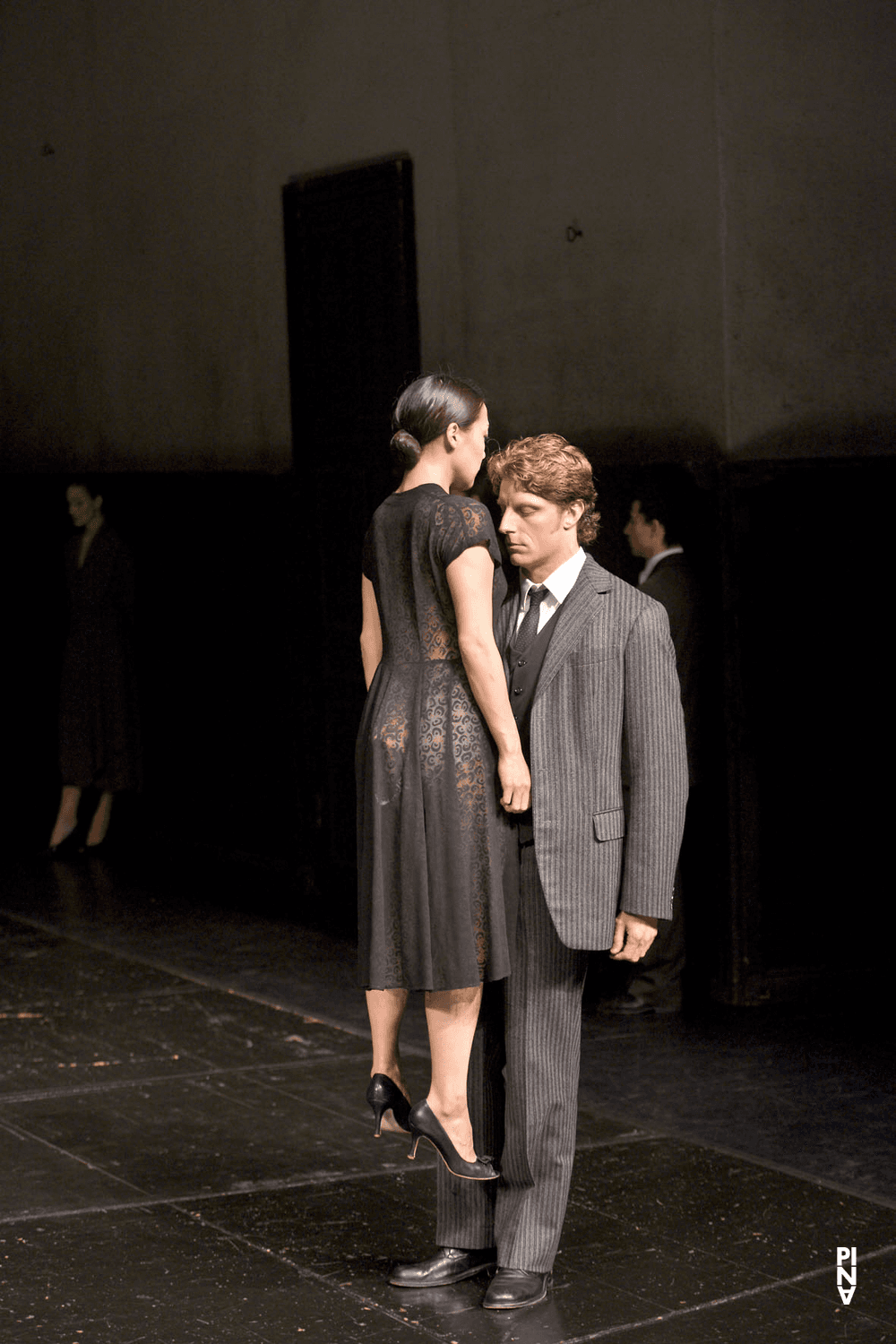 Azusa Seyama and Pascal Merighi in “Bandoneon” by Pina Bausch with Tanztheater Wuppertal at Théâtre de la Ville Paris (France), June 4, 2007