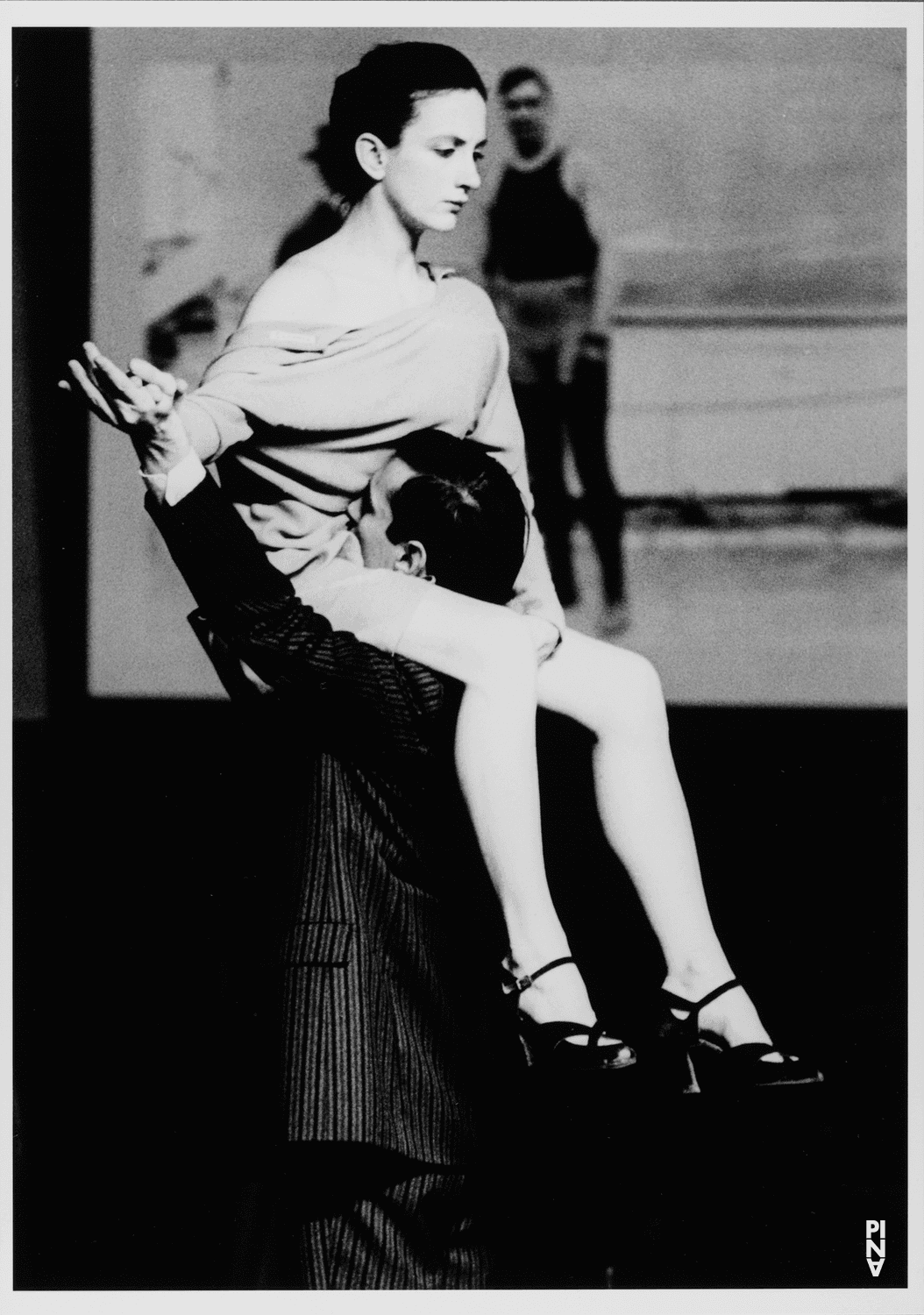 Urs Kaufmann und Meryl Tankard in „Bandoneon“ von Pina Bausch