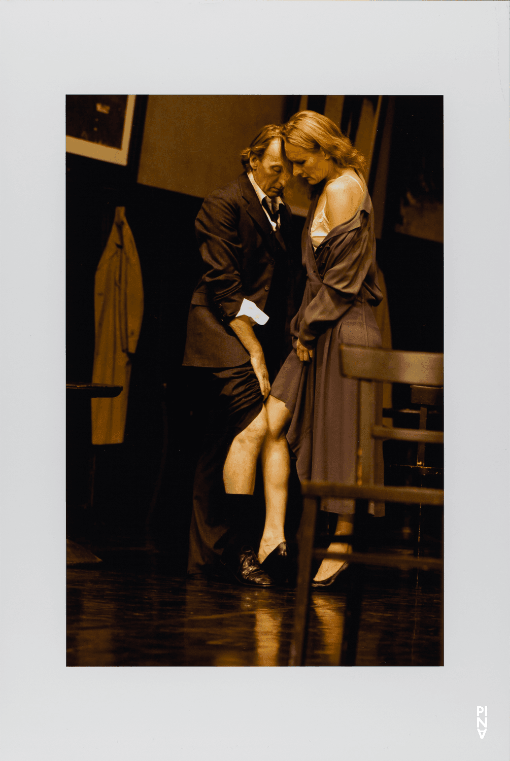 Julie Shanahan and Dominique Mercy in “Bandoneon” by Pina Bausch