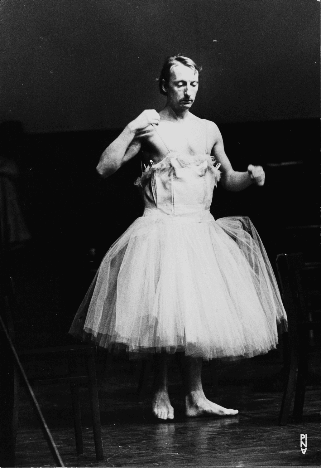 Dominique Mercy dans « Bandonéon » de Pina Bausch