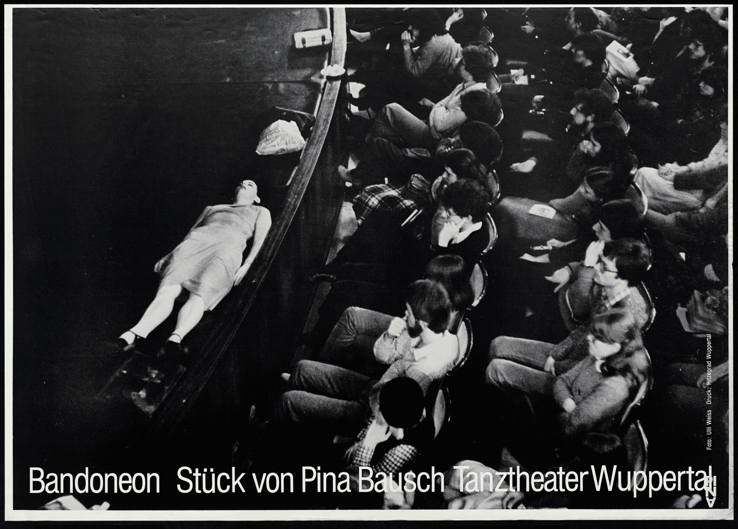 Plakat zu „Bandoneon“ von Pina Bausch