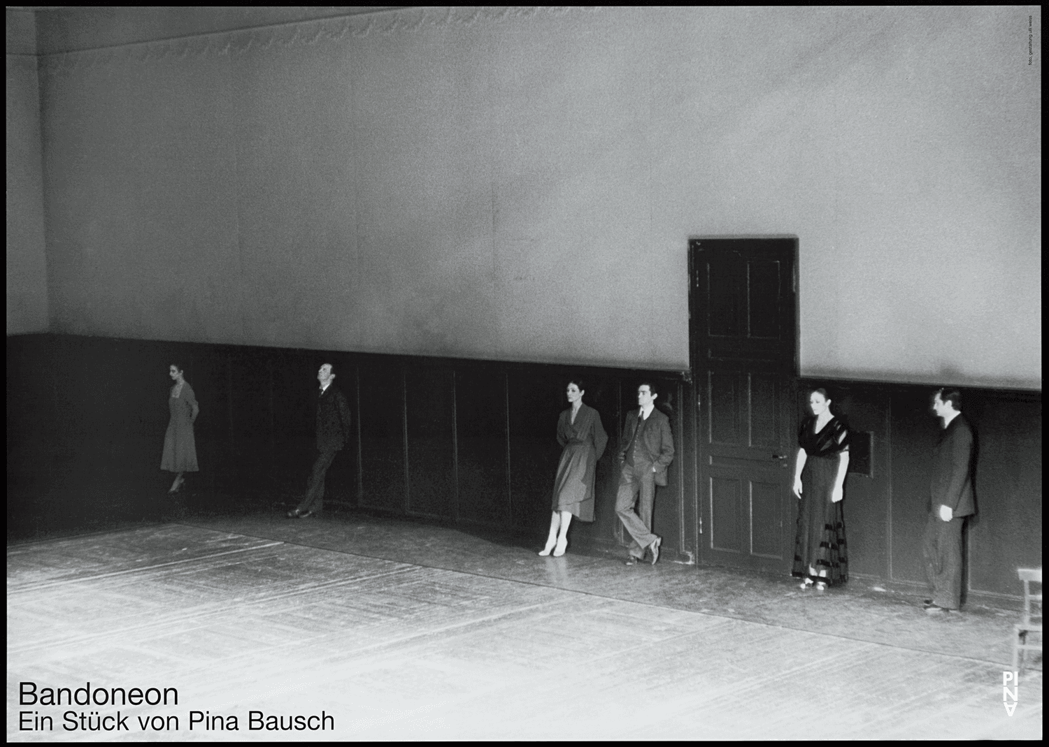 Plakat zu „Bandoneon“ von Pina Bausch