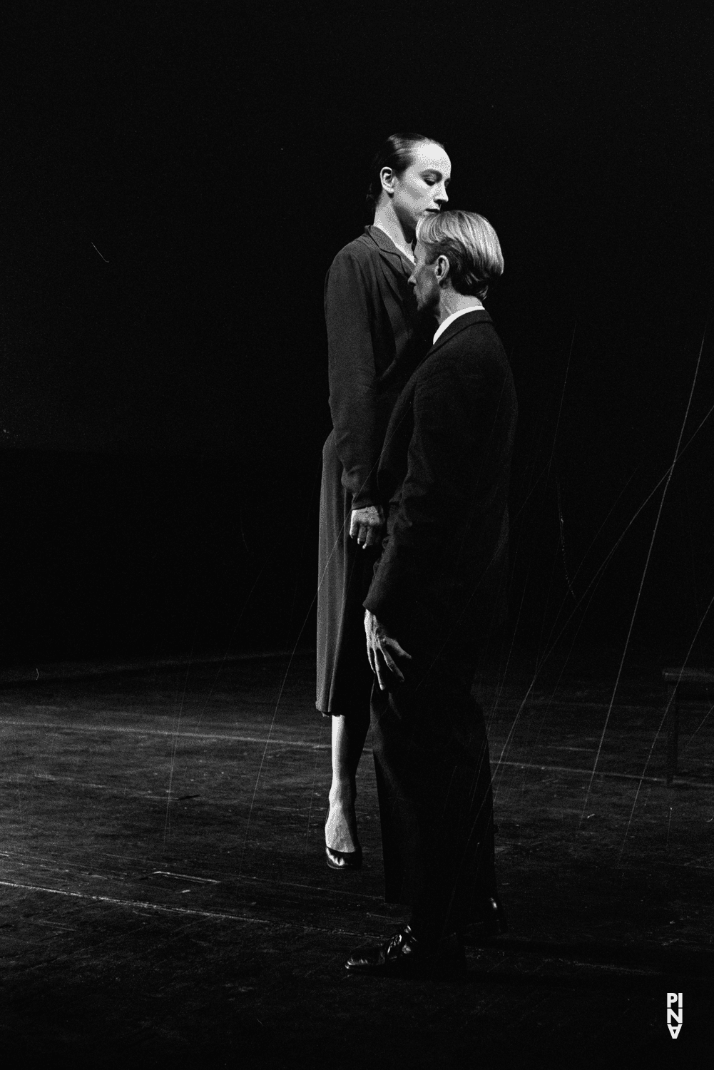 Anne Martin and Dominique Mercy in “Bandoneon” by Pina Bausch