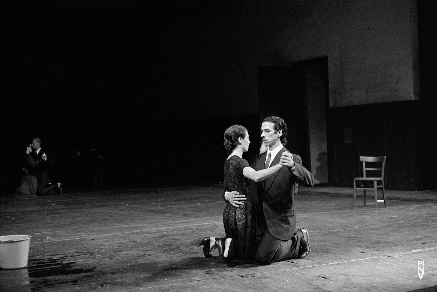 Geraldo Si Loureiro and Anne Marie Benati in “Bandoneon” by Pina Bausch
