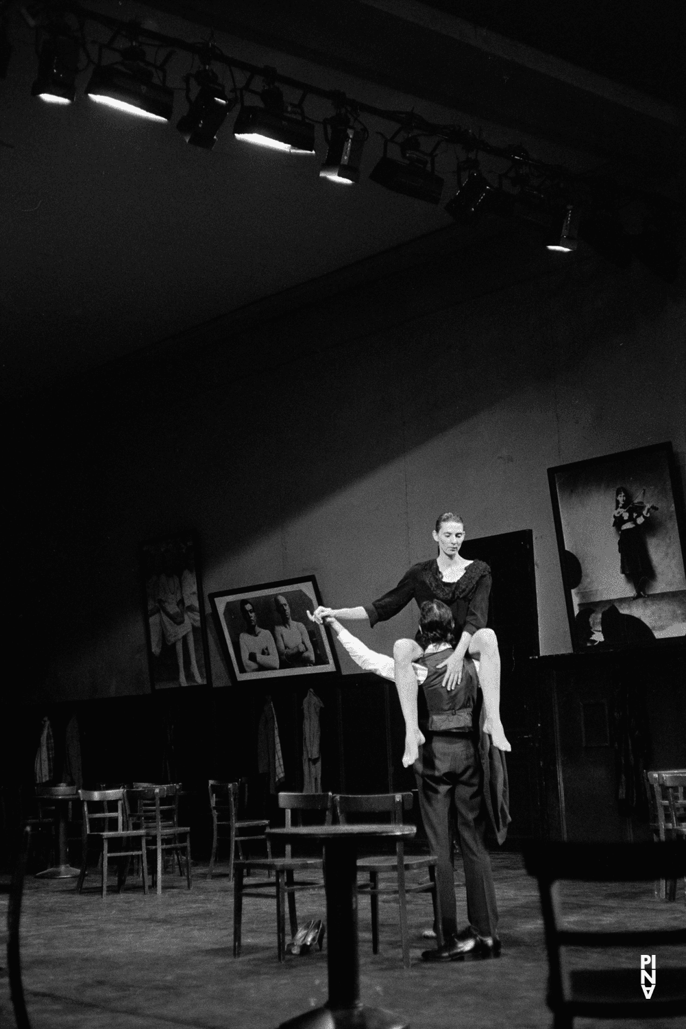 Héléna Pikon in “Bandoneon” by Pina Bausch at Opernhaus Wuppertal, season 1986/87