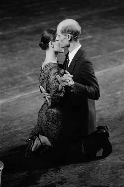 Jakob Haahr Andersen in “Bandoneon” by Pina Bausch at Opernhaus Wuppertal, season 1984/85