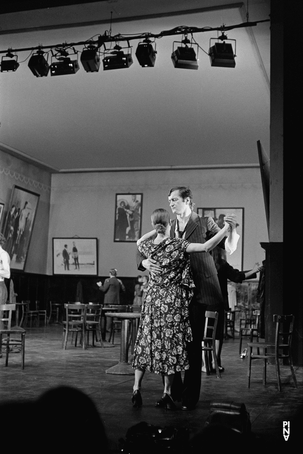 Jan Minařík in „Bandoneon“ von Pina Bausch im Schauspielhaus Köln, Spielzeit 1980/81