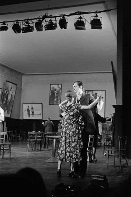 Jan Minařík dans « Bandonéon » de Pina Bausch au Schauspielhaus Cologne, saison 1980/81