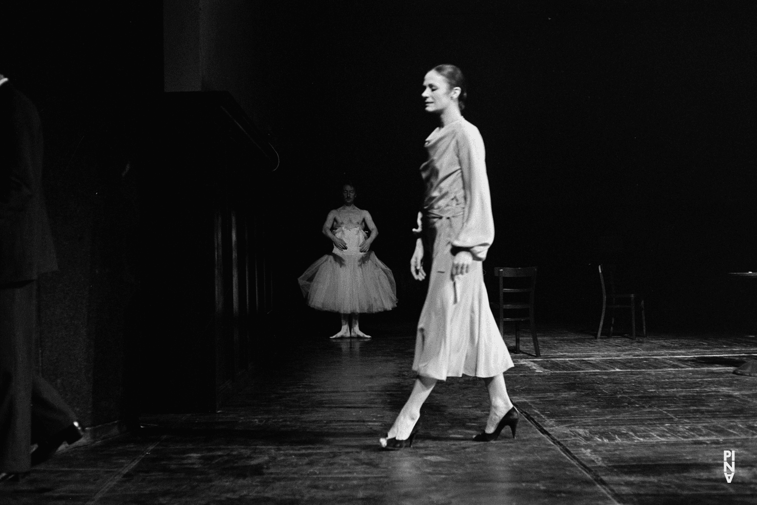 Malou Airaudo and Dominique Mercy in “Bandoneon” by Pina Bausch at Opernhaus Wuppertal, season 1980/81
