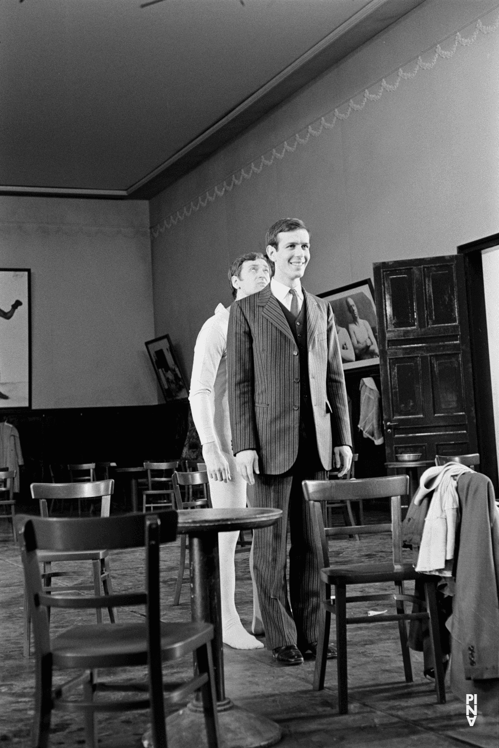 Urs Kaufmann und Jan Minařík in „Bandoneon“ von Pina Bausch