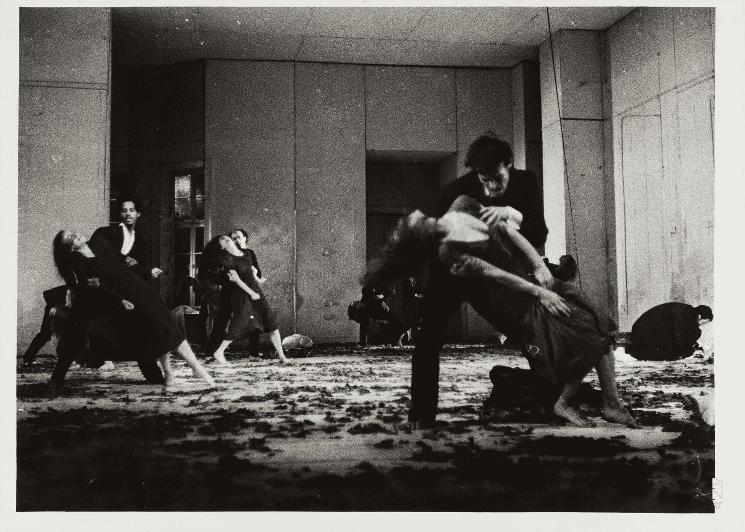 Arnaldo Alvarez, Jan Minařík and Jacques Patarozzi in “Bluebeard. While Listening to a Tape Recording of Béla Bartók's Opera "Duke Bluebeard's Castle"” by Pina Bausch