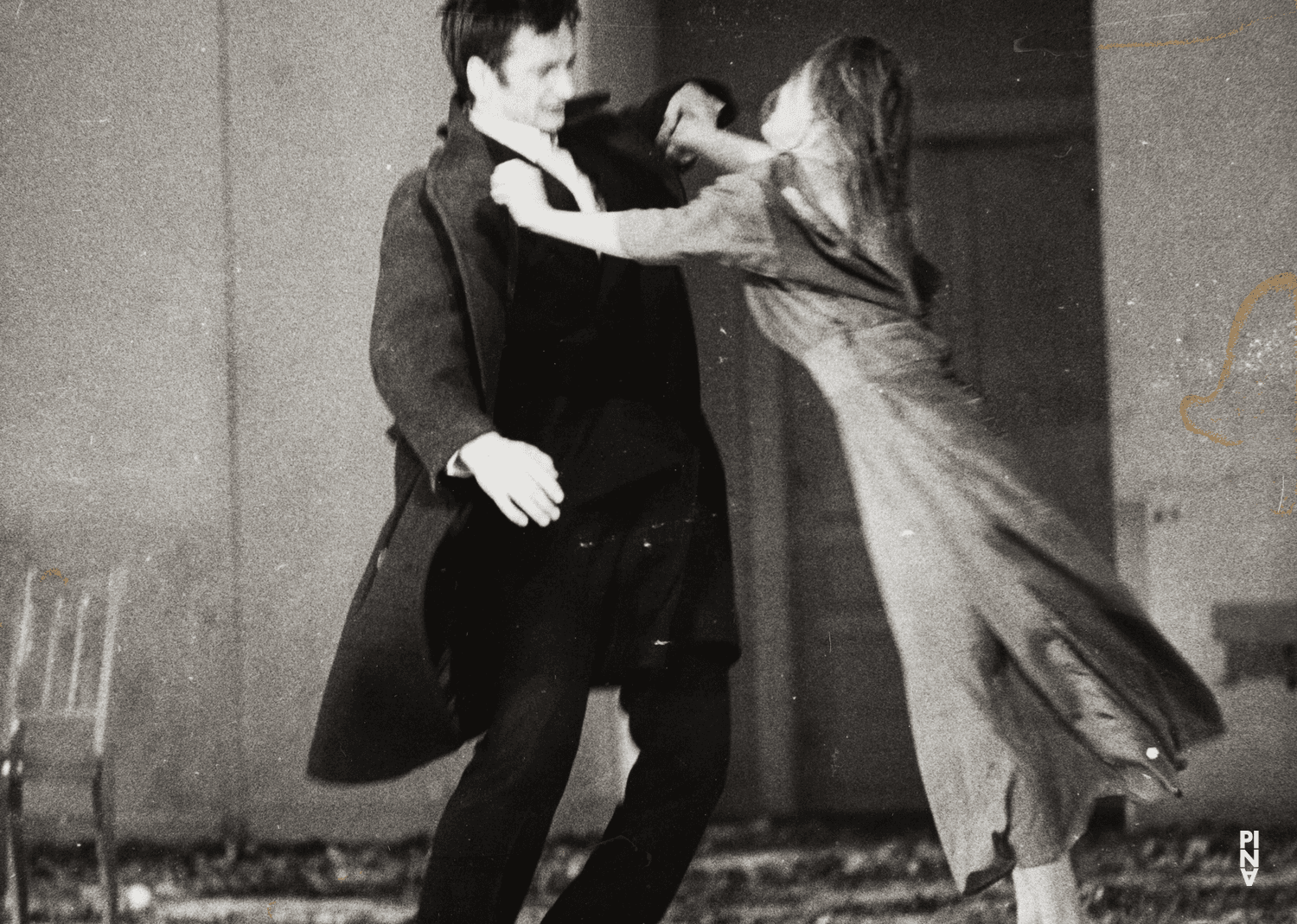 Marlis Alt and Jan Minařík in “Bluebeard. While Listening to a Tape Recording of Béla Bartók's Opera "Duke Bluebeard's Castle"” by Pina Bausch