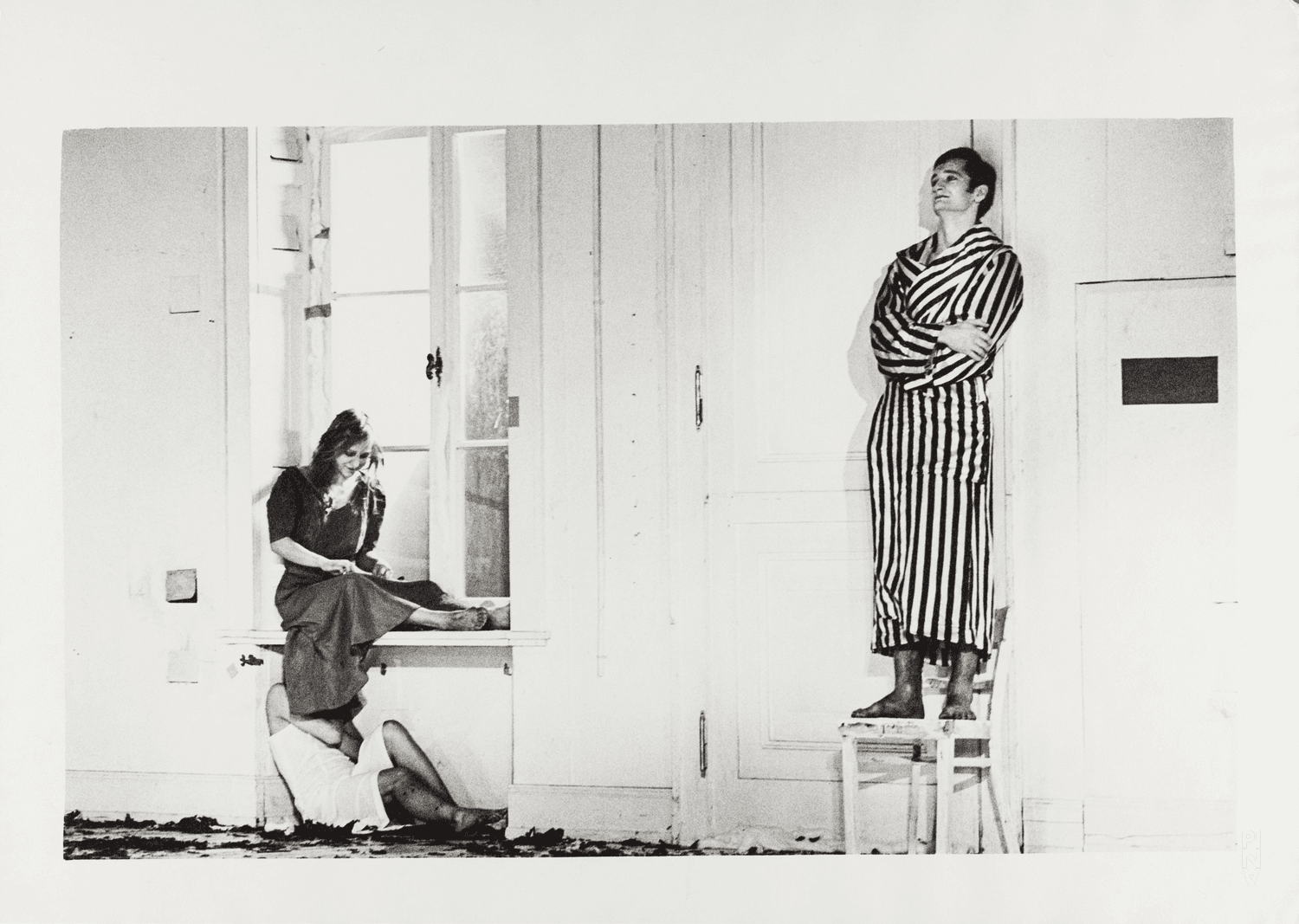 Jan Minařík and Marlis Alt in “Bluebeard. While Listening to a Tape Recording of Béla Bartók's Opera "Duke Bluebeard's Castle"” by Pina Bausch