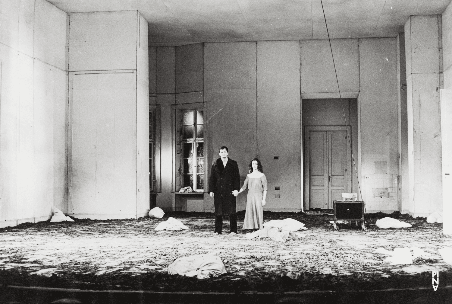 Jan Minařík and Beatrice Libonati in “Bluebeard. While Listening to a Tape Recording of Béla Bartók's Opera "Duke Bluebeard's Castle"” by Pina Bausch