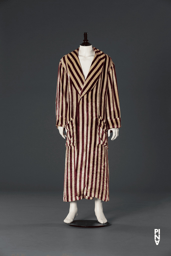 Bathrobe worn in “Bluebeard. While Listening to a Tape Recording of Béla Bartók's Opera "Duke Bluebeard's Castle"” by Pina Bausch