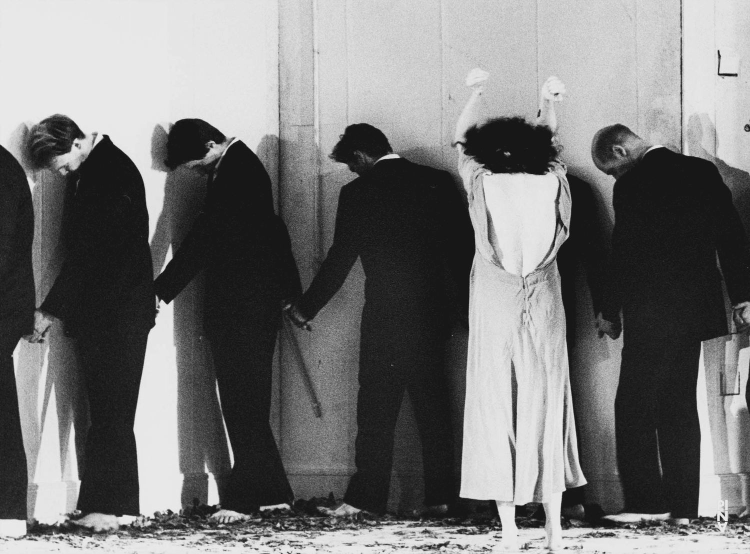 Felix Ruckert and Jakob Haahr Andersen in “Bluebeard. While Listening to a Tape Recording of Béla Bartók's Opera "Duke Bluebeard's Castle"” by Pina Bausch