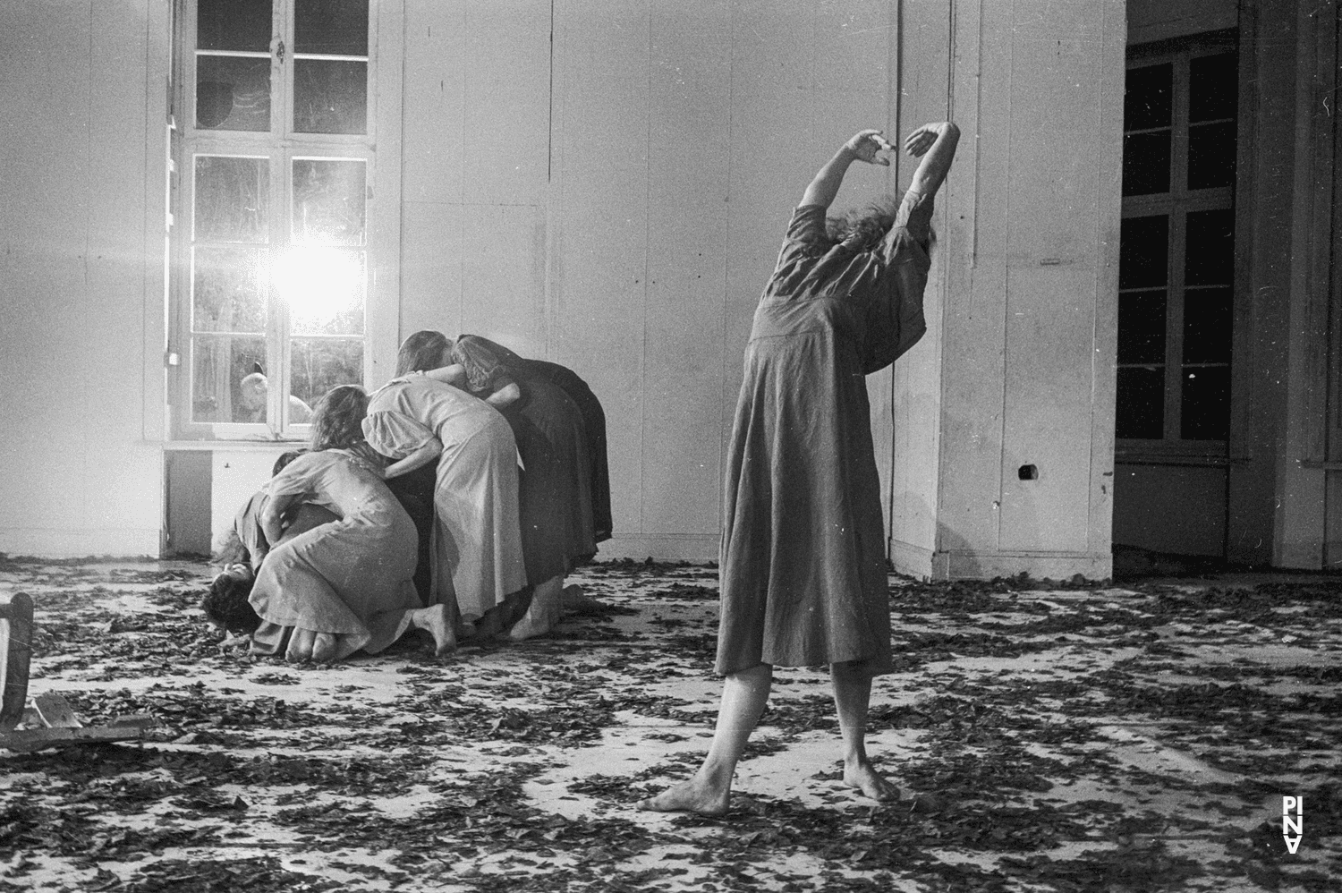 Colleen Finneran-Meessmann in “Bluebeard. While Listening to a Tape Recording of Béla Bartók's Opera "Duke Bluebeard's Castle"” by Pina Bausch at Atelje 212, season 1977/78