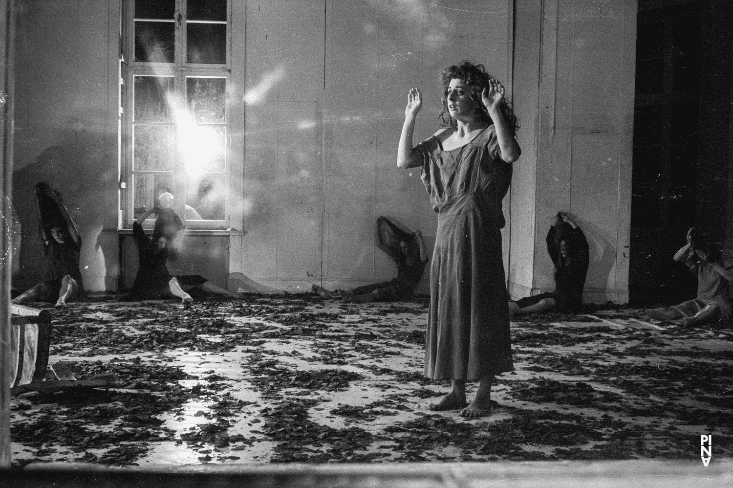Colleen Finneran-Meessmann in “Bluebeard. While Listening to a Tape Recording of Béla Bartók's Opera "Duke Bluebeard's Castle"” by Pina Bausch at Atelje 212, season 1977/78