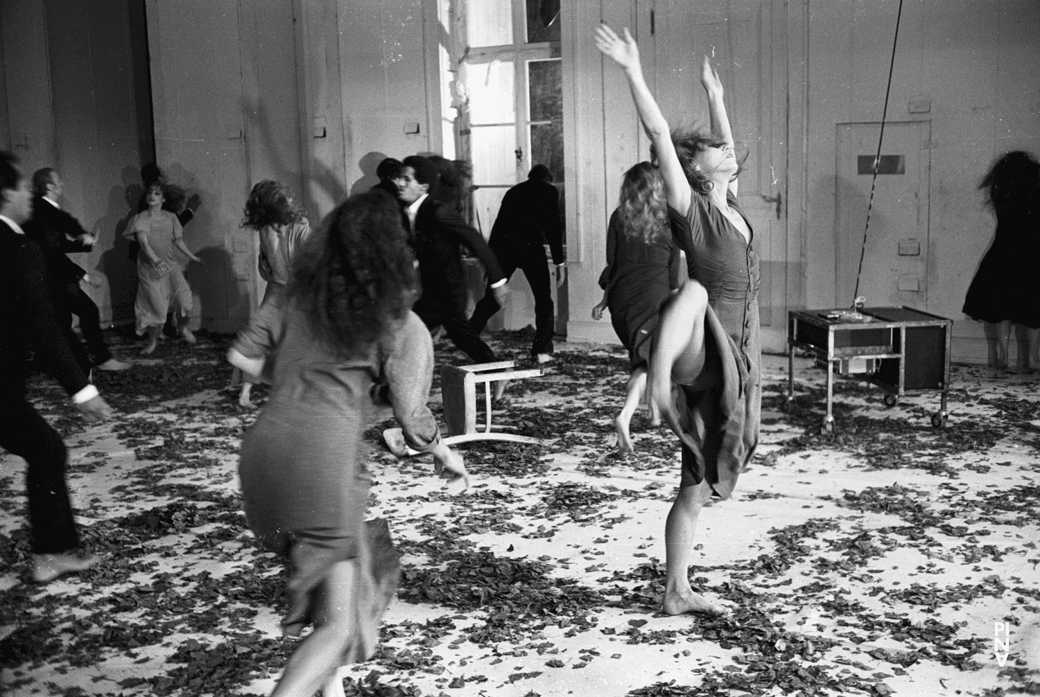 Hiltrud Blanck and Arnaldo Alvarez in “Bluebeard. While Listening to a Tape Recording of Béla Bartók's Opera "Duke Bluebeard's Castle"” by Pina Bausch
