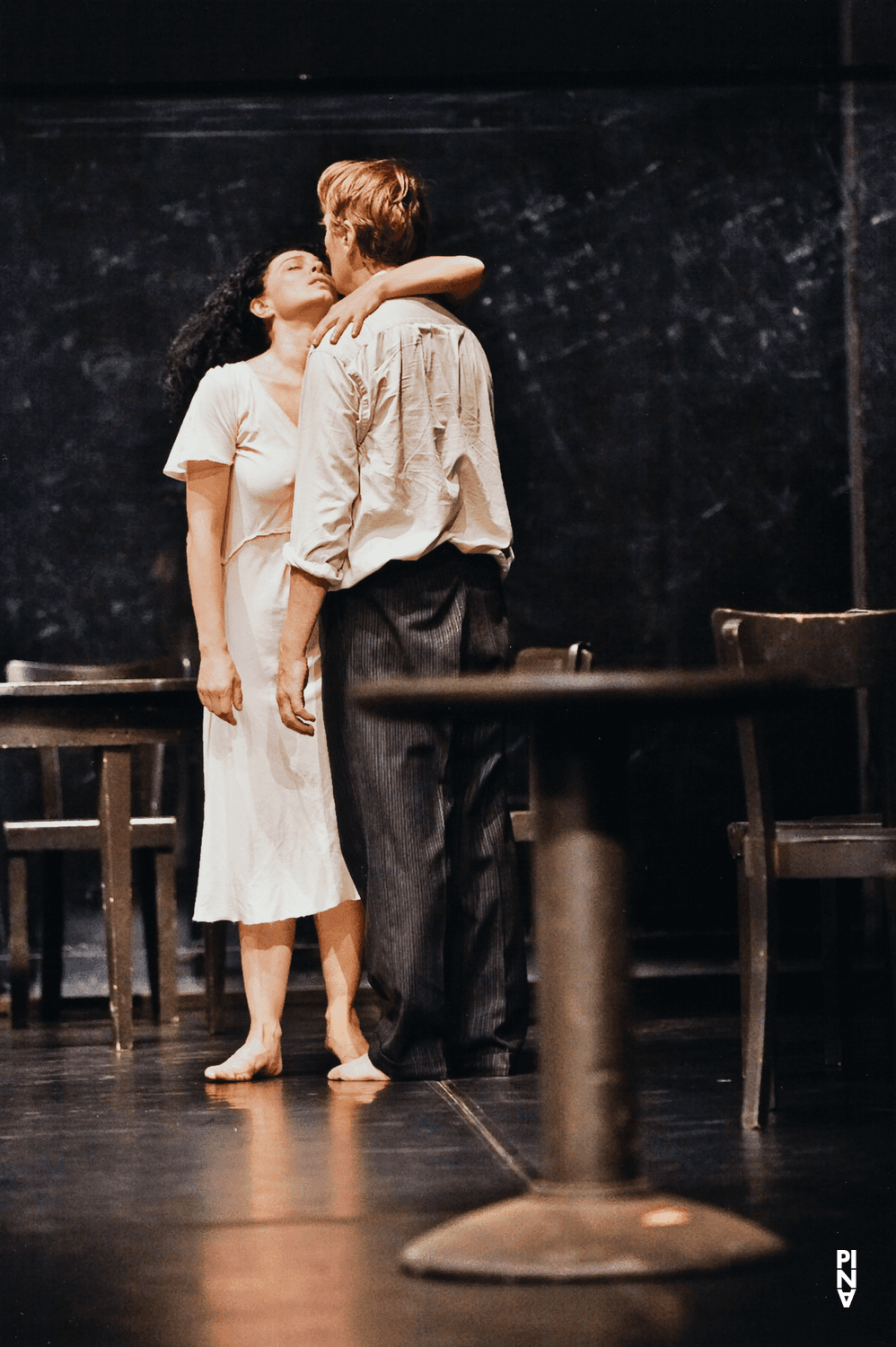 Dominique Mercy and Aida Vainieri in “Café Müller” by Pina Bausch, season 2007/08
