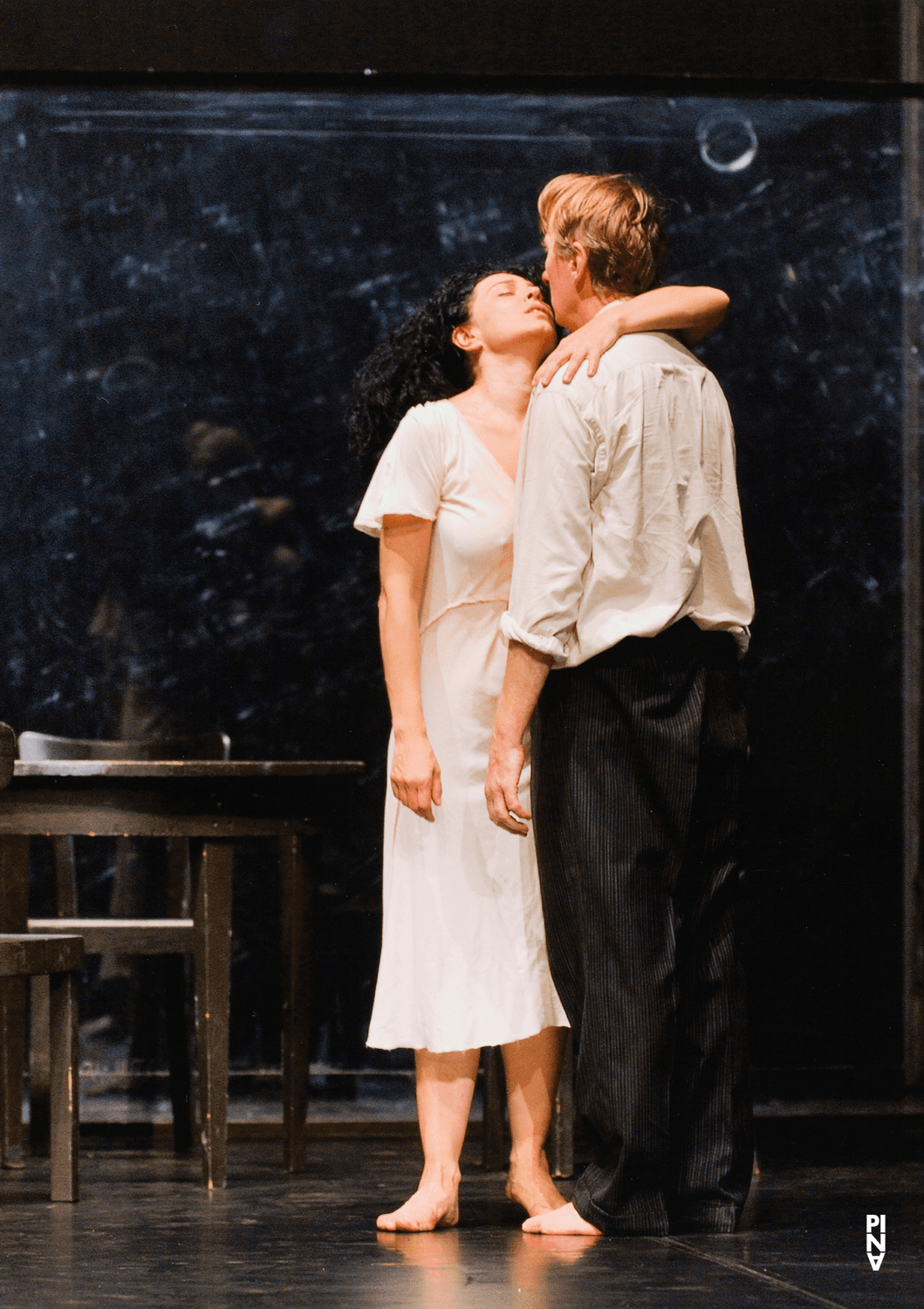 Dominique Mercy und Aida Vainieri in „Café Müller“ von Pina Bausch, 5. September 2007