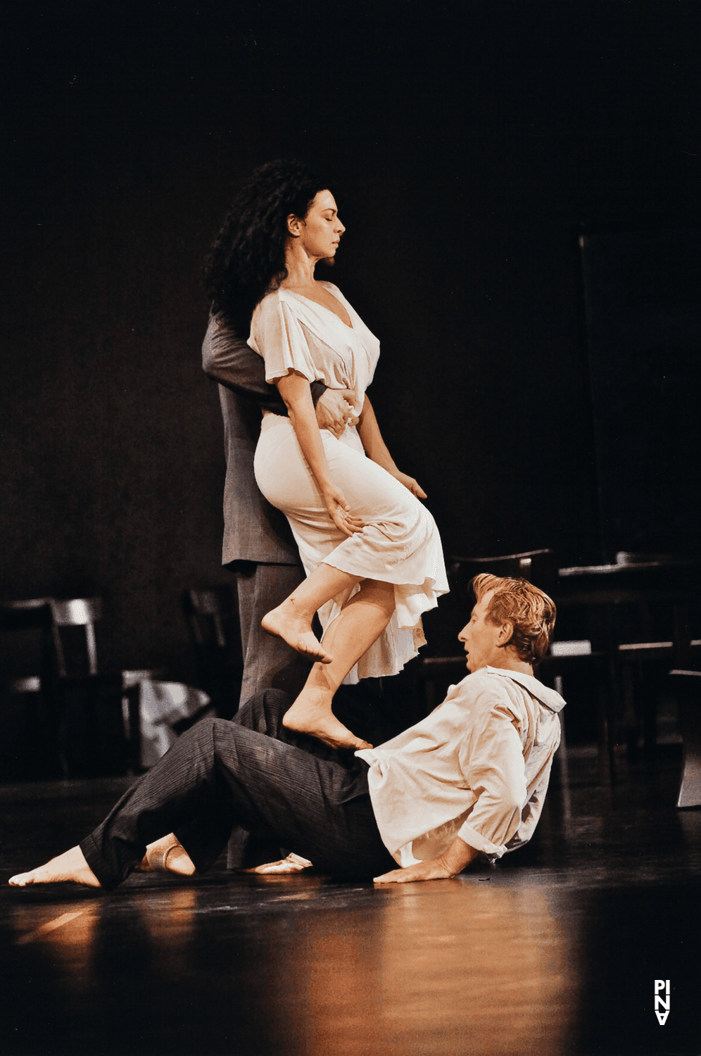 Dominique Mercy et Aida Vainieri dans « Café Müller » de Pina Bausch, saison 2007/08