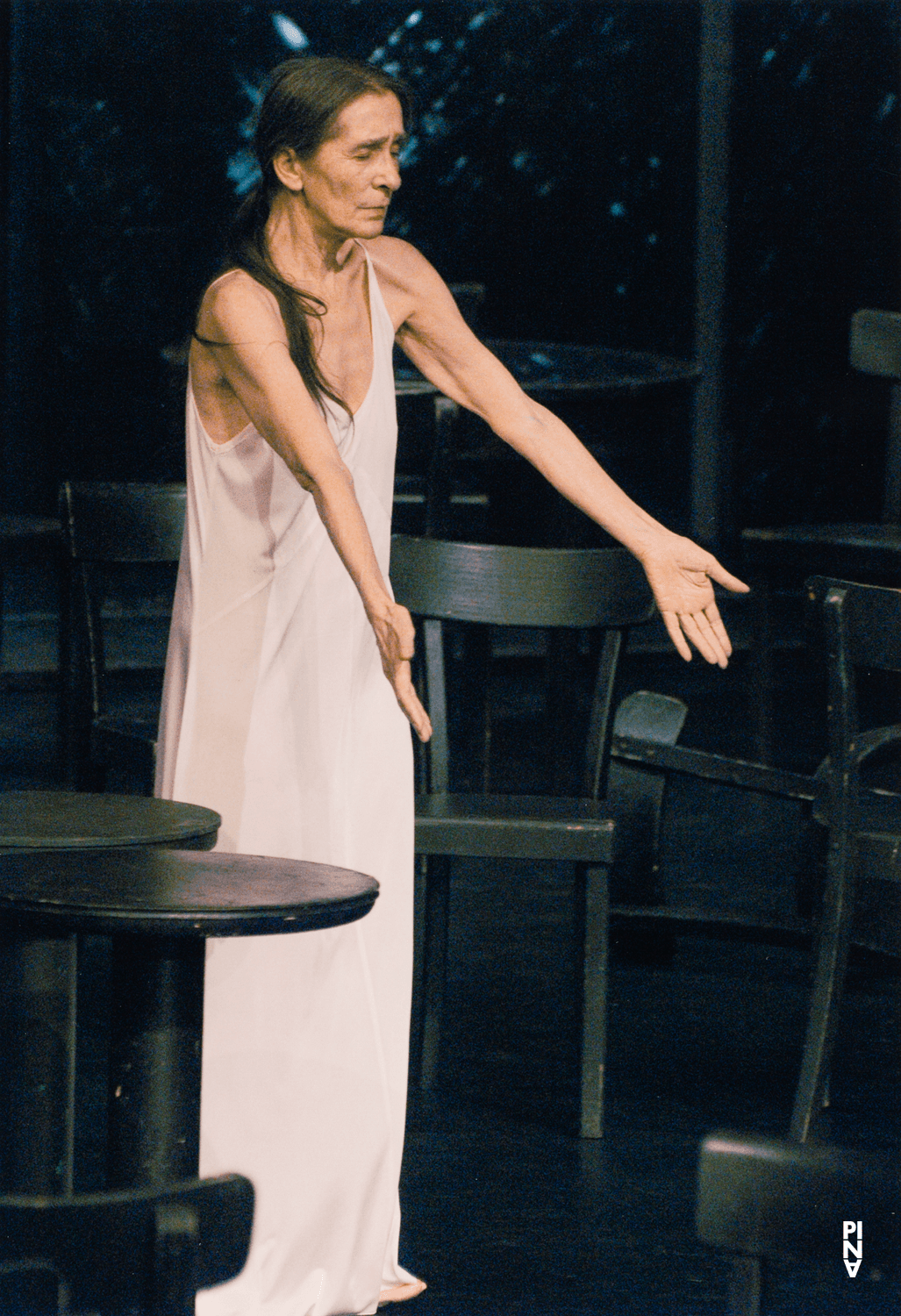 Pina Bausch in “Café Müller” by Pina Bausch