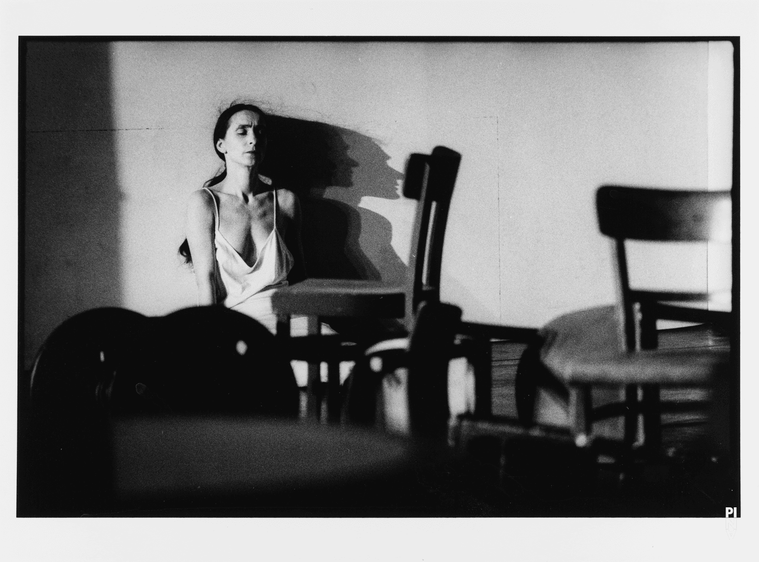 Pina Bausch in “Café Müller” by Pina Bausch