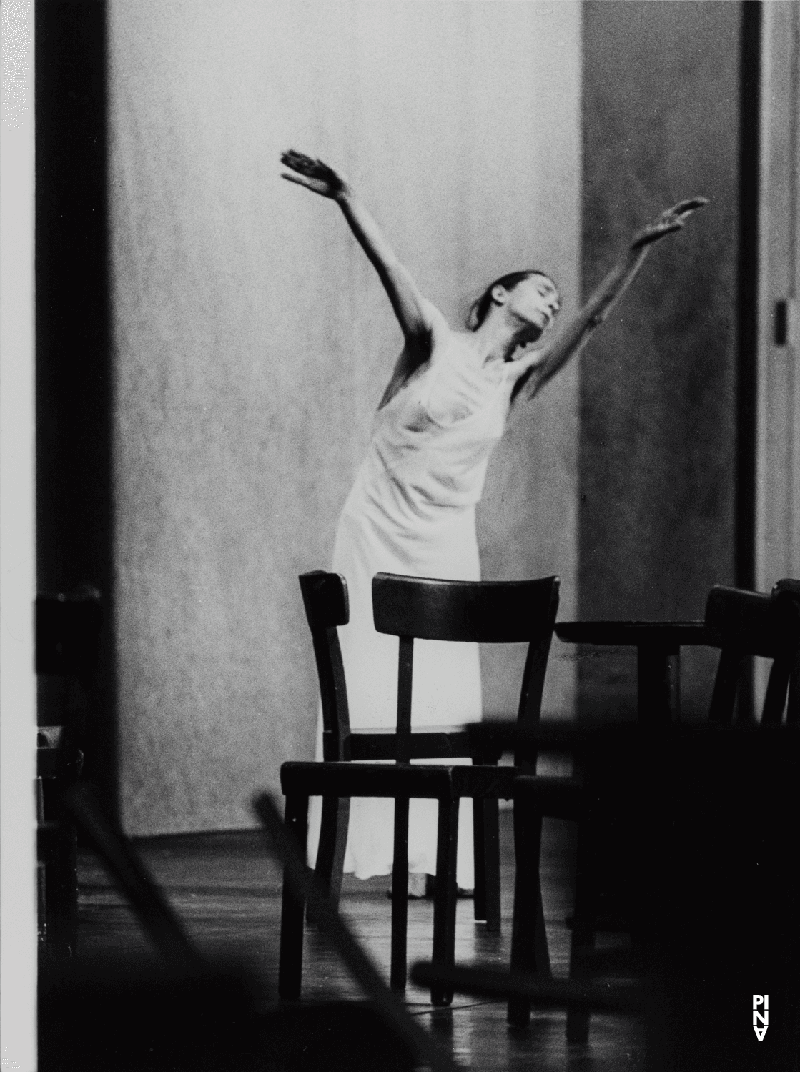 Pina Bausch in “Café Müller” by Pina Bausch