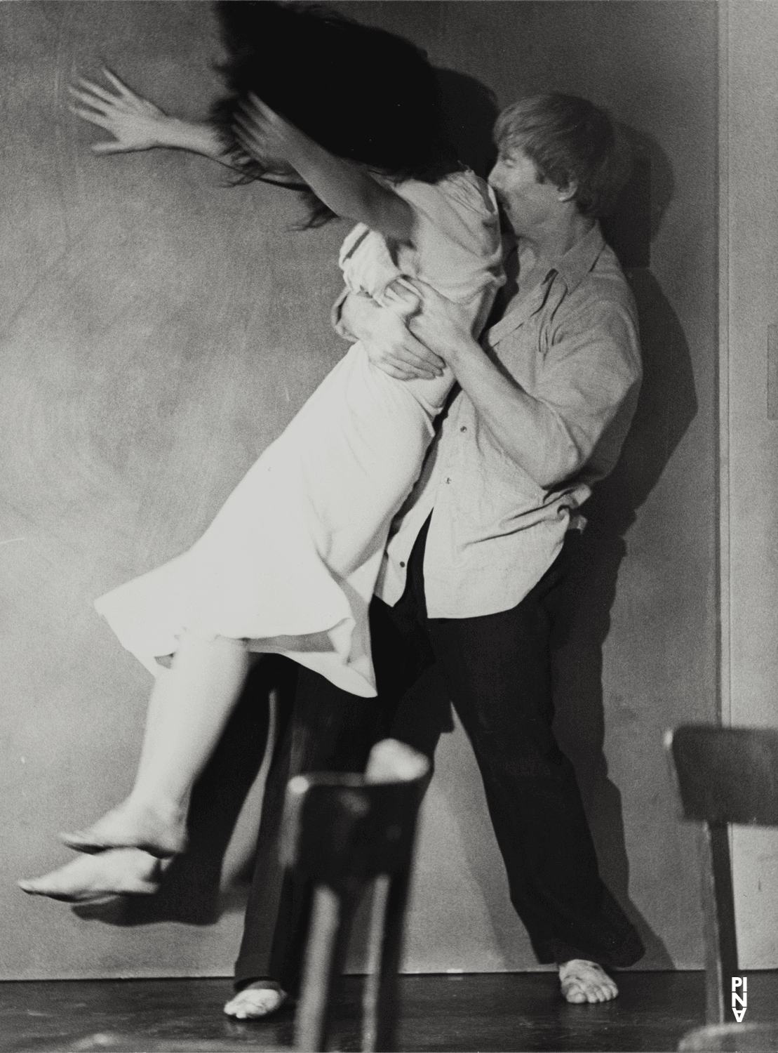Dominique Mercy et Malou Airaudo dans « Café Müller » de Pina Bausch
